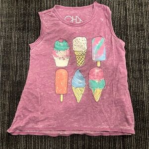 Chaser ice cream tank top